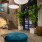 spacious lobby area with green indoor trees and easy to access stairs